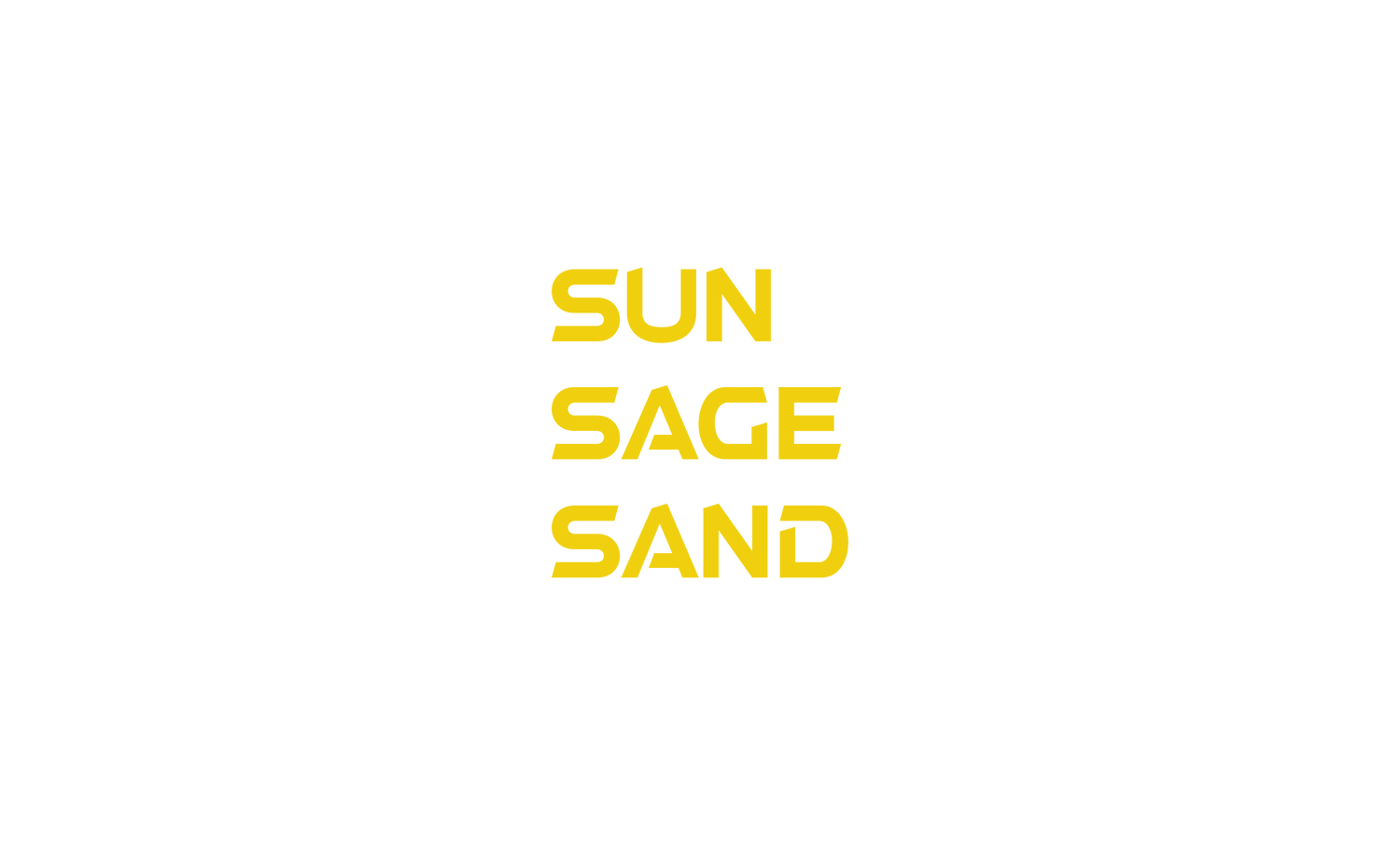 Sun | Sage | Sand