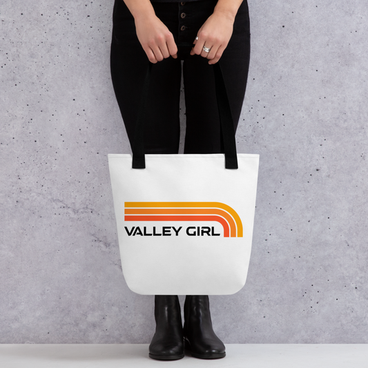 Valley Girl Wine Tote 15"x15"