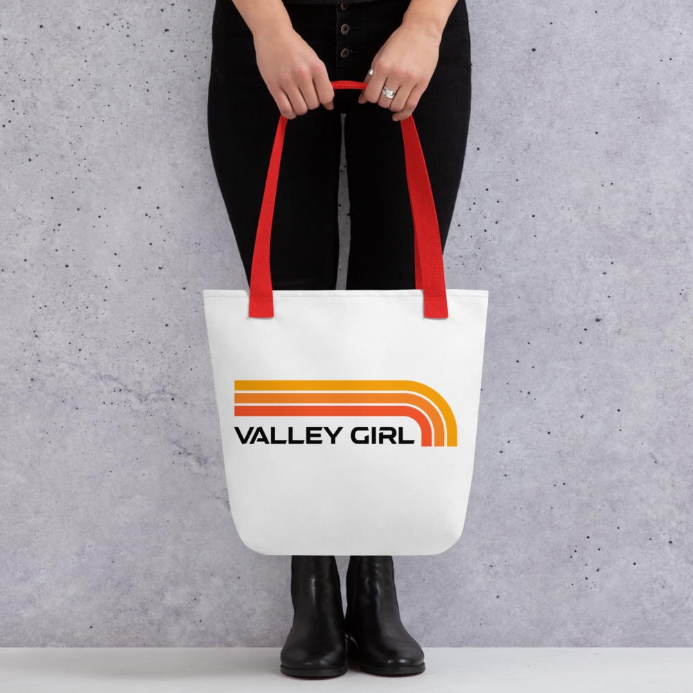Valley Girl Wine Tote 15"x15"