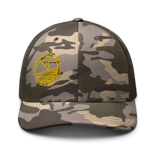 V0H Supply Co. Camouflage Trucker Hat
