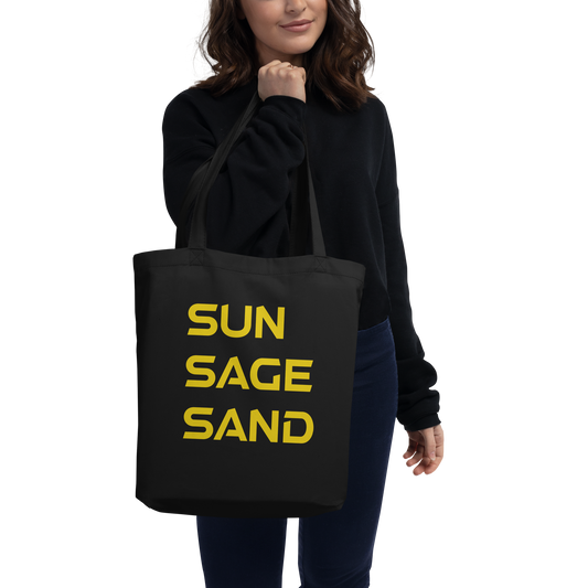 Sun | Sage | Sand Organic Tote