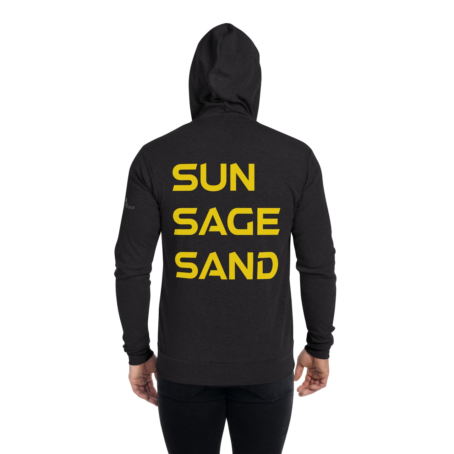 Spirit Ridge Resort x SUN SAGE SAND zip hoodie