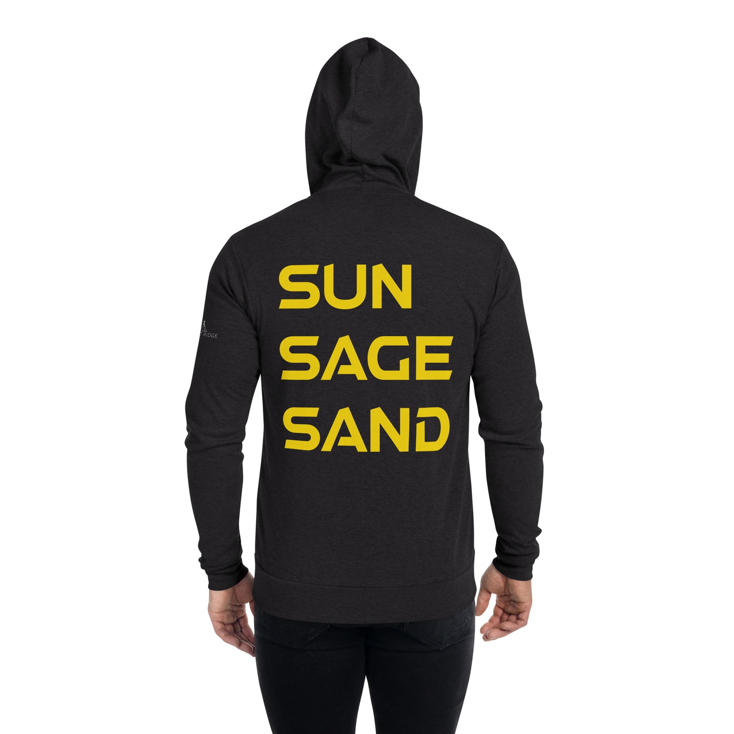 Spirit Ridge Resort x  SUN SAGE SAND zip hoodie