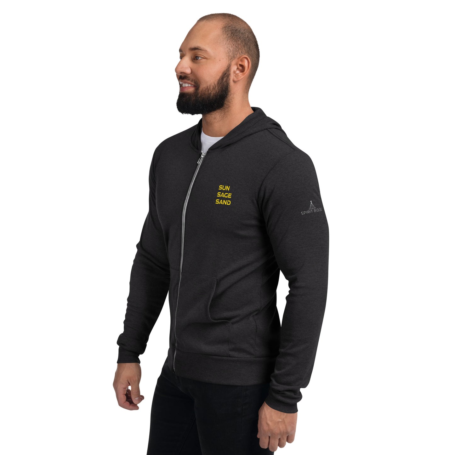 Spirit Ridge Resort x SUN SAGE SAND zip hoodie