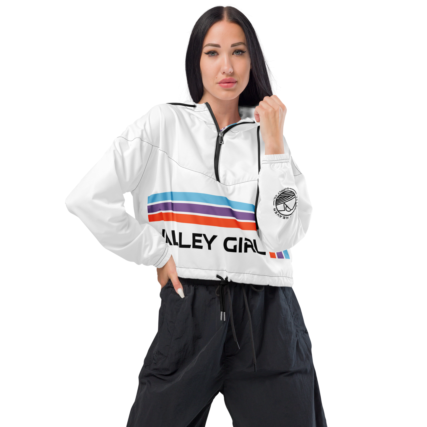 Valley Girl Cropped Windbreaker