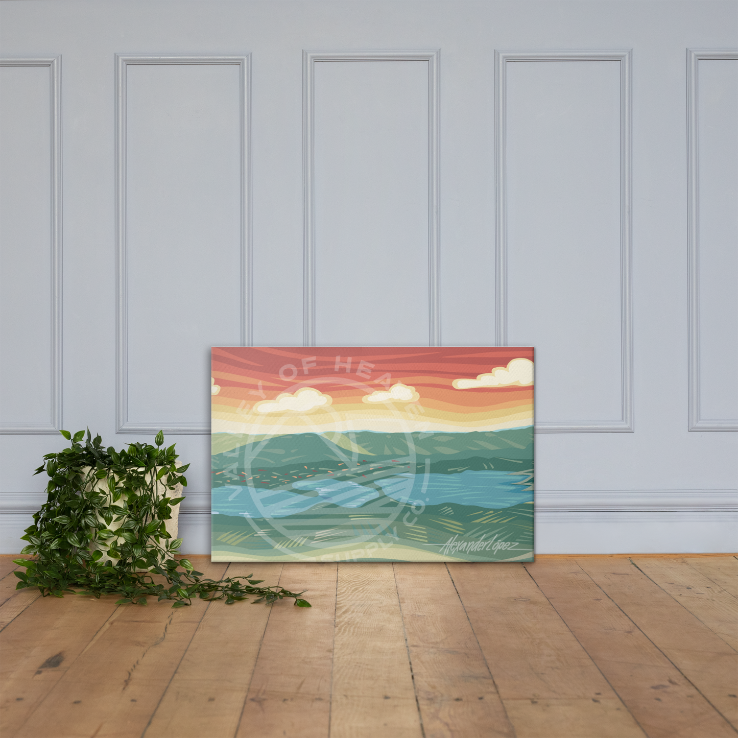 Alexander Lopez x V0H 24"x36" Canvas