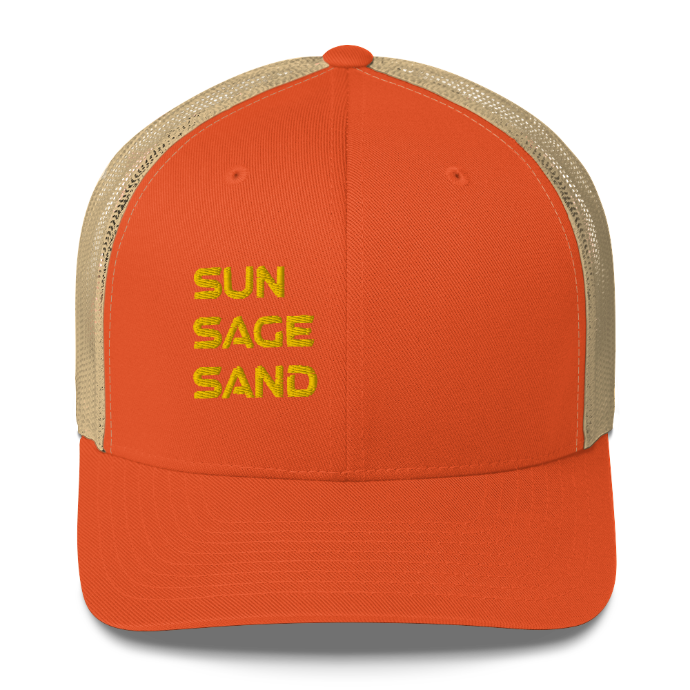 Sun | Sage | Sand Trucker Hat