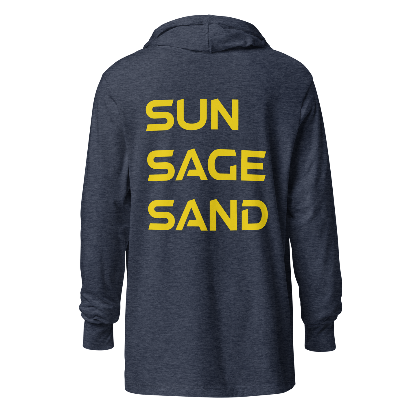 Hooded long-sleeve tee