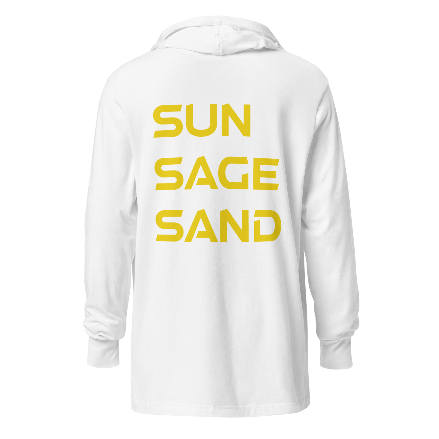 Hooded long-sleeve tee