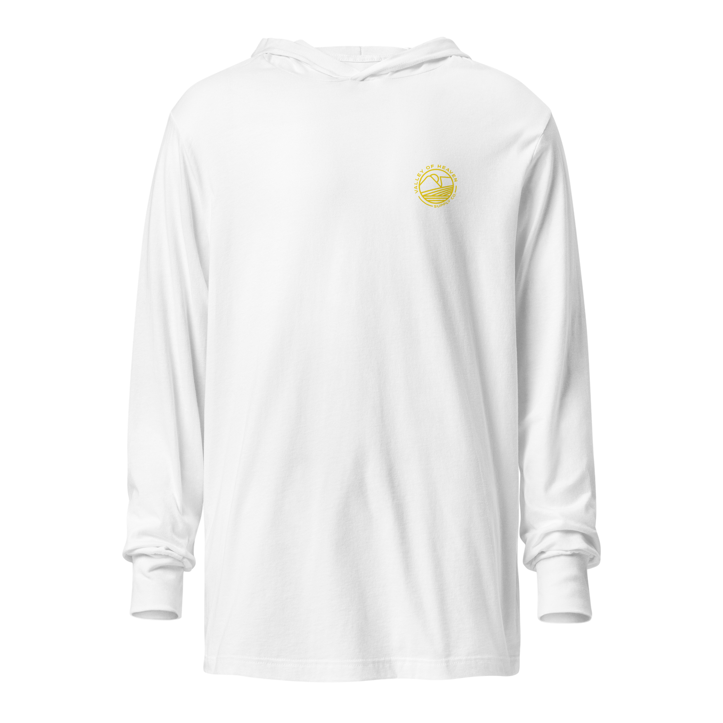 Hooded long-sleeve tee