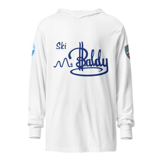 Baldy Mount Resort Retro Long-Sleeve Tee Hoodie x V0H