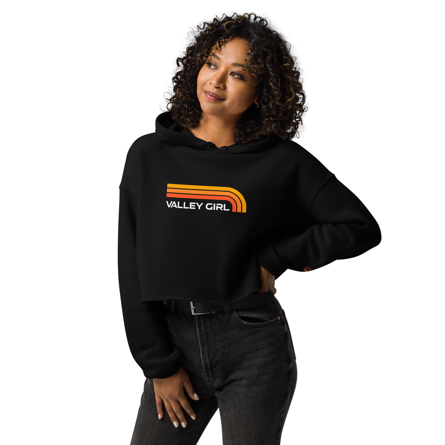 Valley Girl Cropped Hoodie