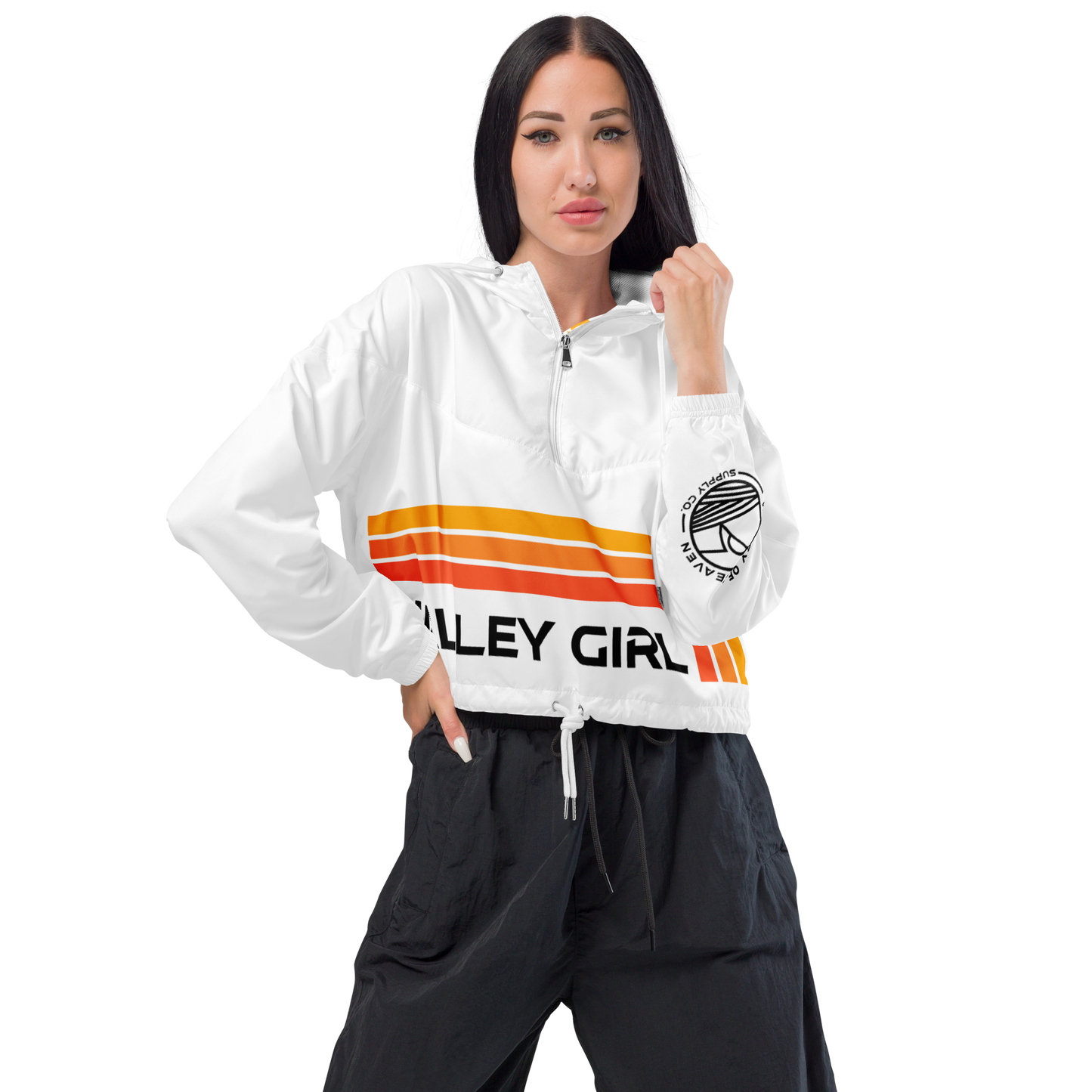 Valley Girl Cropped Windbreaker